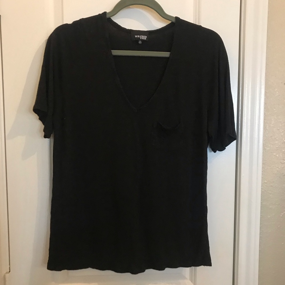 Aritzia Wilfred Free Loose Pocket Tee, XXS
